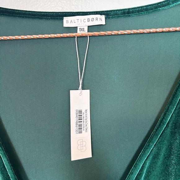 NWT Baltic Born Meghan Velvet Wrap Maxi Dress - Picture 5 of 10